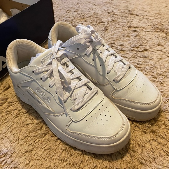 Women’s Fila LNX 100 White Monochrome Size 8.5 - Picture 4 of 4